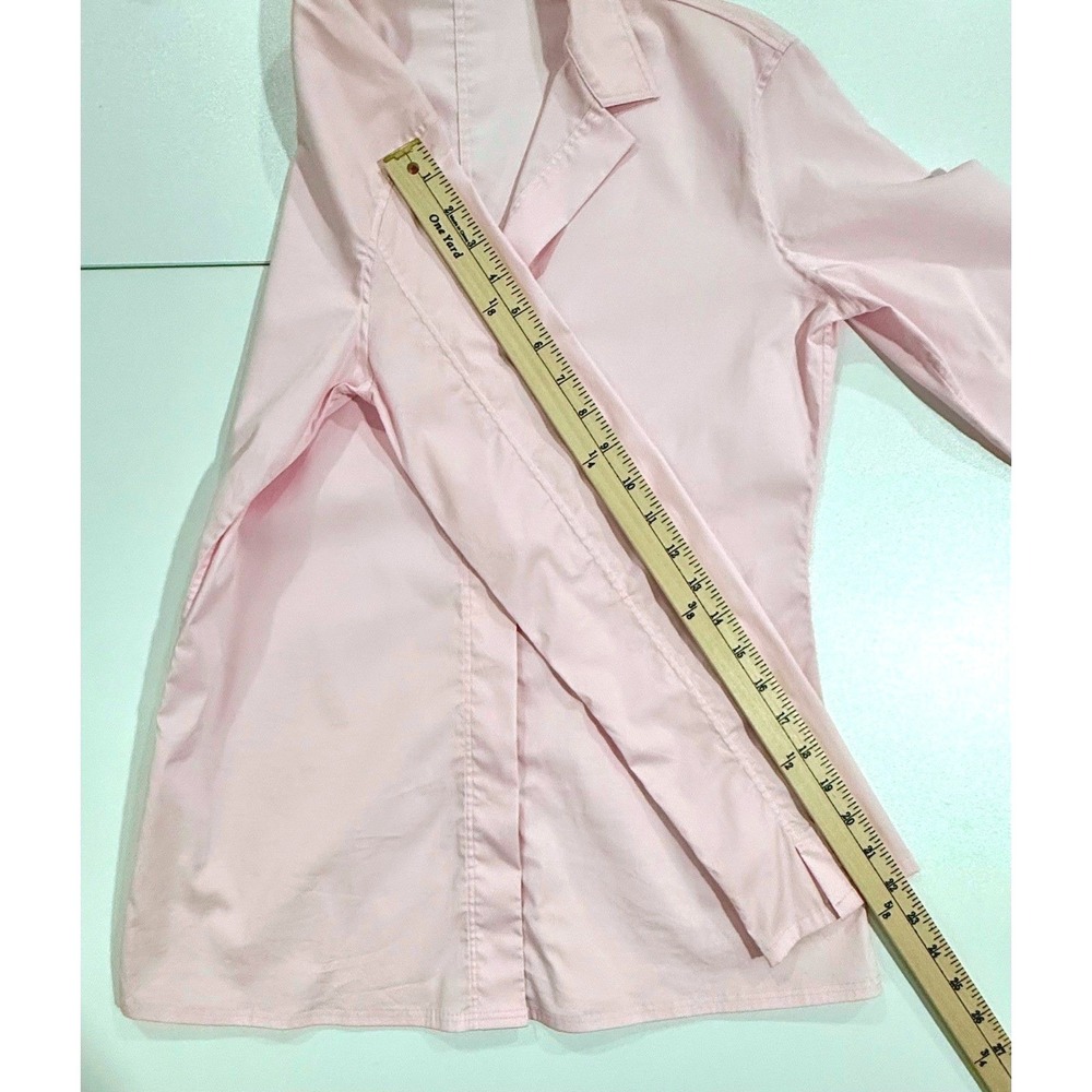 Lis Lareida Catharina Light Pink Stretch Cotton Blouse Size 38EUR  6-8US W433 - Picture 10 of 10